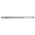 Pilot Boligrafo de Gel G1 - Recargable - Punta de Bola 0.7mm - Trazo 0.32mm - Cuerpo Transparente - Color Plata