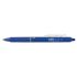 Pilot Boligrafo de gel borrable retractil Frixion Clicker - Punta de bola redonda 0.7mm - Trazo 0.4mm - Color Grip ergonomico - Azul