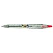 Pilot Boligrafo de Bola Retractil B2P Ecoball BeGreen - Punta Redonda 1mm - Trazo 0.27mm - 86,64% de Plastico Reciclado - Recargable - Color Rojo