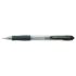 Pilot Boligrafo de Bola Retractil SuperGrip - Punta Redonda 1.0mm - Trazo 0.27mm - Tinta de Aceite - Grip Ergonomico - Color Negro
