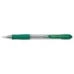 Pilot Boligrafo de Bola Retractil SuperGrip - Punta Redonda 1.0mm - Trazo 0.27mm - Tinta de Aceite - Grip Ergonomico - Color Verde