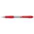 Pilot Boligrafo de Bola Retractil SuperGrip - Punta Redonda 1.0mm - Trazo 0.27mm - Tinta de Aceite - Grip Ergonomico - Color Rojo