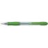 Pilot Boligrafo de Bola Retractil SuperGrip - Punta Redonda 1.0mm - Trazo 0.27mm - Tinta de Aceite - Grip Ergonomico - Color Verde Claro