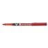 Pilot Boligrafo de tinta liquida V5 HI-Tecpoint Rollerball - Punta fina de aguja 0.5mm - Trazo 0.3mm - Color Rojo