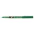 Pilot Boligrafo de tinta liquida V7 HI-Tecpoint Rollerball - Punta fina de aguja 0.7mm - Trazo 0.5mm - Color Verde