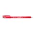 Giotto Tratto Cancellik Boligrafo de Bola - Tinta Borrable - Trazo 0.4mm - Doble Goma - Color Rojo