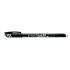 Giotto Tratto Cancellik Boligrafo de Bola - Tinta Borrable - Trazo 0.4mm - Doble Goma - Color Negro