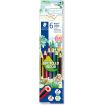 Staedtler Noris Colour 185 Pack de 6 Lapices Hexagonales de Colores - Resistencia a la Rotura - Material Wopex - Colores Surtidos