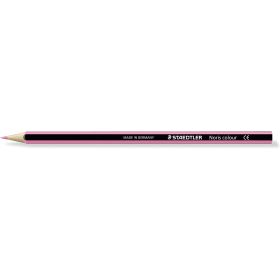 Staedtler Noris Colour 185 Lapiz Hexagonal de Color - Resistencia a la Rotura - Material Wopex - Color Rosa