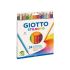 Giotto Stilnovo Pack de 24 Lapices Hexagonales de Colores - Mina 3.3mm - Madera - Colores Surtidos
