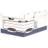 Fellowes Bankers Box Maxi Contenedor de Archivos - Tapa Fija - Montaje Automatico Fastfold - Carton Reciclado Certificacion FSC