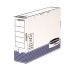 Fellowes Bankers Box Caja de Archivo Definitivo 80mm Folio - Montaje Automatico Fastfold - Carton Reciclado Certificacion FSC