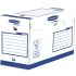 Fellowes Bankers Box Basic Pack de 20 Cajas de Archivo Definitivo A4+ 150mm - Extra Resistente - Montaje Manual - Carton Reciclado Certificacion FSC