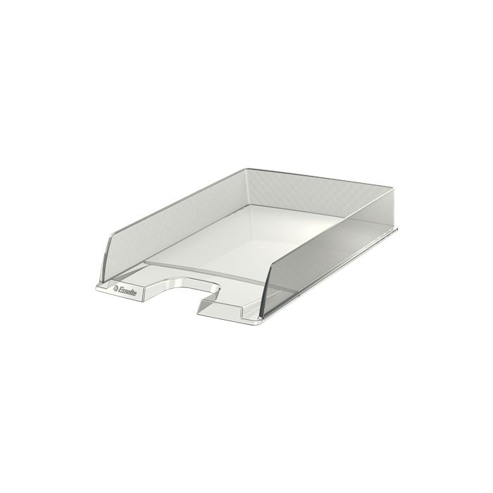 Esselte Europost Bandeja Portadocumentos - Plastico Transparente - Formato Vertical - A4 - Color Cristal