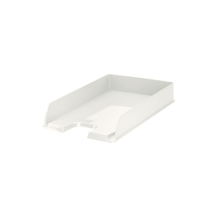 Esselte Europost Vivida Bandeja Portadocumentos -  Formato Vertical - A4 - Espacio para Etiqueta Identificativa - Color Blanco