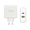 Aisens Cargador para Smartphone 48W 1x USB-C PD3.0 30W, 1x USB-A QC3.0 18W