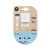 TechOneTech Cargador Doble de Pared + Cable USB-A a Lightning 1m - Recubierto de Nylon Trenzado