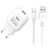 XO L37 Pack Cargador de Corriente USB + Cable USB a MicroUSB