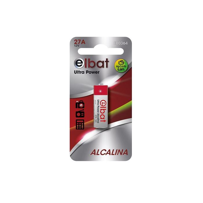 Elbat Pila Alcalina 27A 12V
