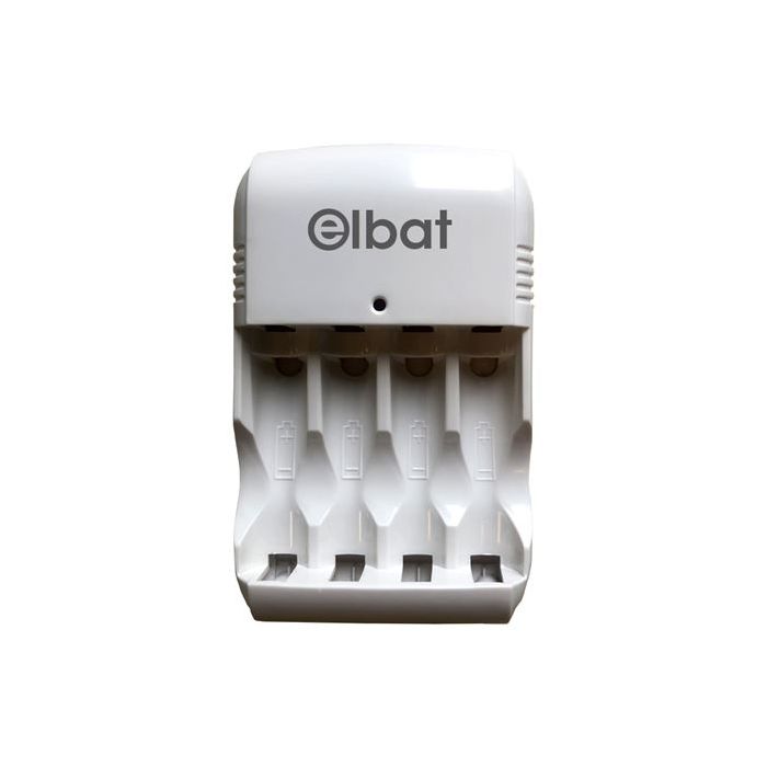 Elbat Cargador de Pilas Recargables AA/AAA