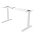 Fellowes Estructura Metálica para Mesa Regulable en Altura Levado - 4 Configuraciones de Memoria - Motor Dual - Silenciosa y Rapida - Color Blanco
