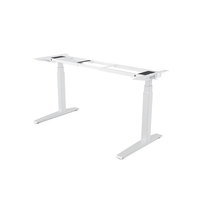 Fellowes Estructura Metálica para Mesa Regulable en Altura Levado - 4 Configuraciones de Memoria - Motor Dual - Silenciosa y Rapida - Color Blanco
