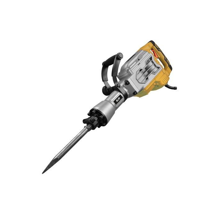Blim Martillo Rompedor 1700W - Potencia de Impacto 60J - 1.900 Impactos por Minuto - Tecnologia Antivibracion - Incluye 2 Cinceles