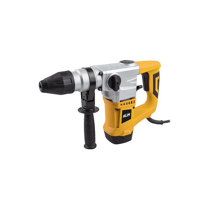 Blim Martillo SDS-PLUS - Potencia 1010W - Potencia del Impacto 5.2J - 4200 Impactos por Minuto - 820rpm - 4 Funciones - Color Amarillo