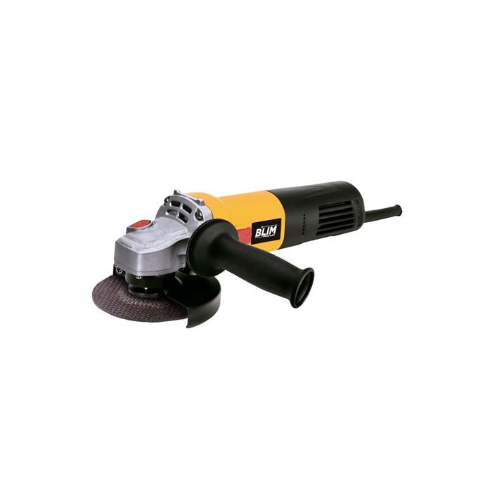 Blim Radial 115mm - Potencia 900W - Diseño Ergonomico - Empuñadura Multiposicion - Proteccion Antichispas - Boton de Bloqueo