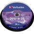 Verbatim DVD+R Doble Capa 8x 8.5GB (Tarrina 10 Uds)