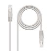 Nanocable Cable de Red Latiguillo RJ45 Cat.6 UTP AWG24 0.25m - Color Gris