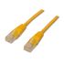 Aisens Cable de Red Latiguillo RJ45 Cat.6 UTP AWG24 - 2.0m - 10/100/1000 Mbit/s - Color Amarillo