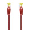 Aisens Cable de Red Latiguillo RJ45 LSZH Cat.7 600 MHz S/FTP PIMF AWG26 - 25cm - Color Rojo