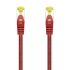 Aisens Cable de Red Latiguillo RJ45 LSZH Cat.7 600 MHz S/FTP PIMF AWG26 - 1.0M - Color Rojo
