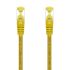 Aisens Cable de Red Latiguillo RJ45 LSZH Cat.7 600 MHz S/FTP PIMF AWG26 - 1.0M - Color Amarillo
