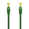 Aisens Cable de Red Latiguillo RJ45 LSZH Cat.7 600 MHz S/FTP PIMF AWG26 - 25cm - Color Verde