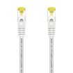 Aisens Cable de Red Latiguillo RJ45 LSZH Cat.7 600 MHz S/FTP PIMF AWG26 - 1.0M - Color Blanco