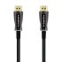 Aisens Cable HDMI V2.1 AOC (Active Optical Cable) Fibra Optica Ultra Alta Velocidad UHS 8K@60Hz 4K@120Hz 4:4:4 48Gbps - A/M-A/M - 70m - Color Negro