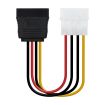 Nanocable Cable SATA Alimentacion 5.25" Molex 4pin Macho a SATA Hembra OEM 0.16m