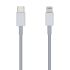 Aisens Cable Lightning a USB-C USB 2.0 - Lightning/M-USB-C/M - 2.0m - Color Blanco