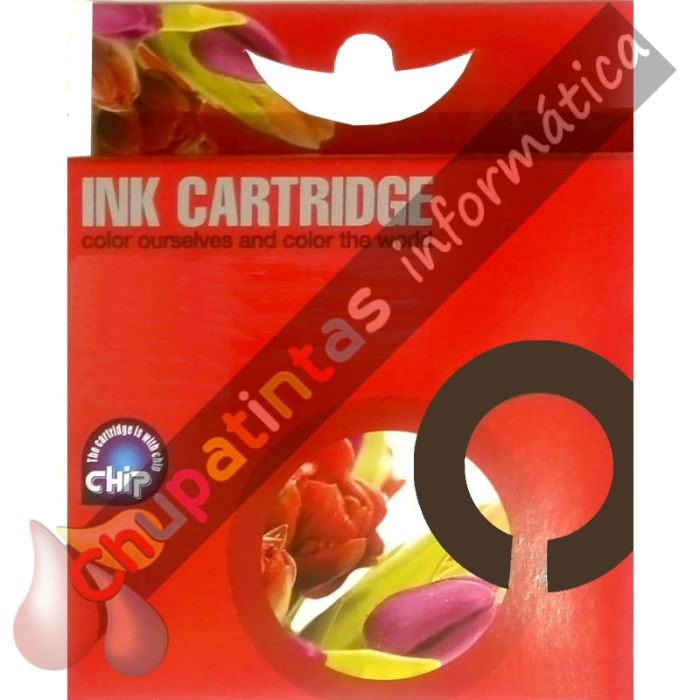 Epson T0711/T0891 Negro Cartucho de Tinta Genérico - Reemplaza C13T07114012/C13T08914011-2
