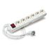 Elbat Regleta Alimentacion - 6 Tomas Schuko - Interruptor On/Off - Cable de 1.50m