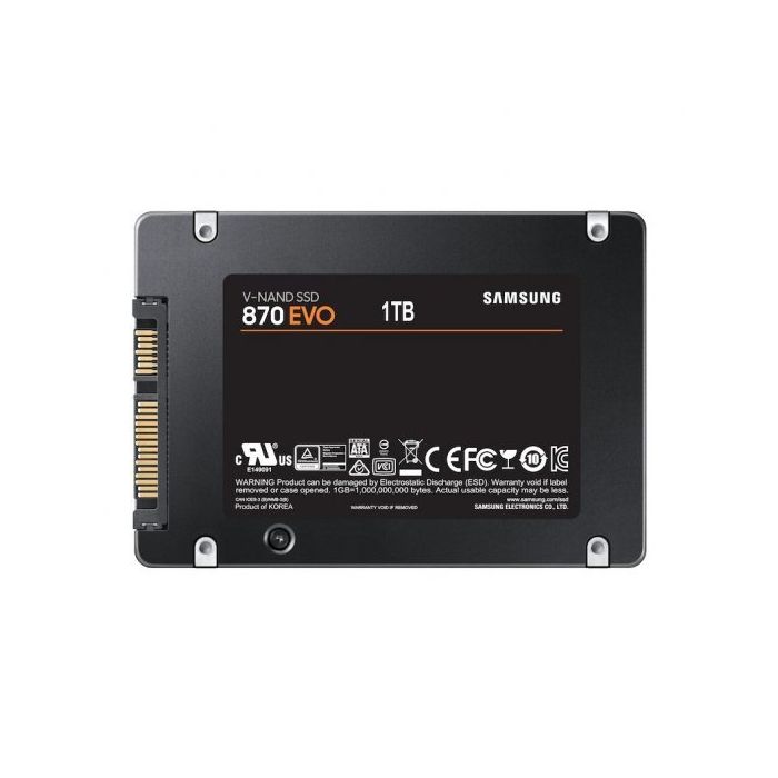 Samsung 870 EVO Disco Duro Solido SSD 1TB 2.5" SATA3