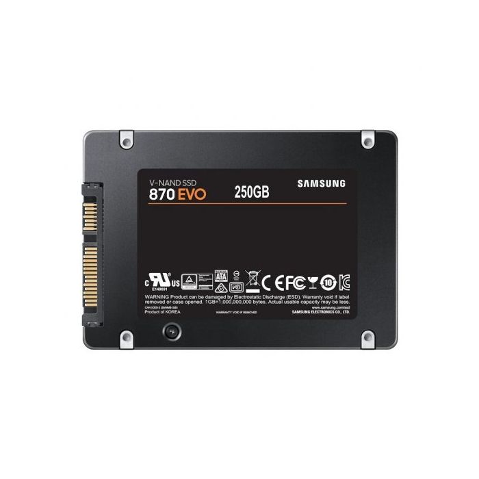 Samsung 870 EVO Disco Duro Solido SSD 250GB 2.5" SATA3