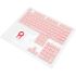 Redragon Scarab A130 Pack de 26 Teclas - Tecnologia de Inyeccion Doble Disparo - Capa Translucida - Color Rosa