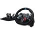 Logitech G29 Driving Force Juego de Volante y Pedales Compatible con PS3, PS4, PS5 y PC - Giro 900º - Efecto Force Feedback - Freno No Lineal - Volante de Aluminio, Cuero y Acero - Pedales Ajustables - Adaptable a Mesa y Soporte