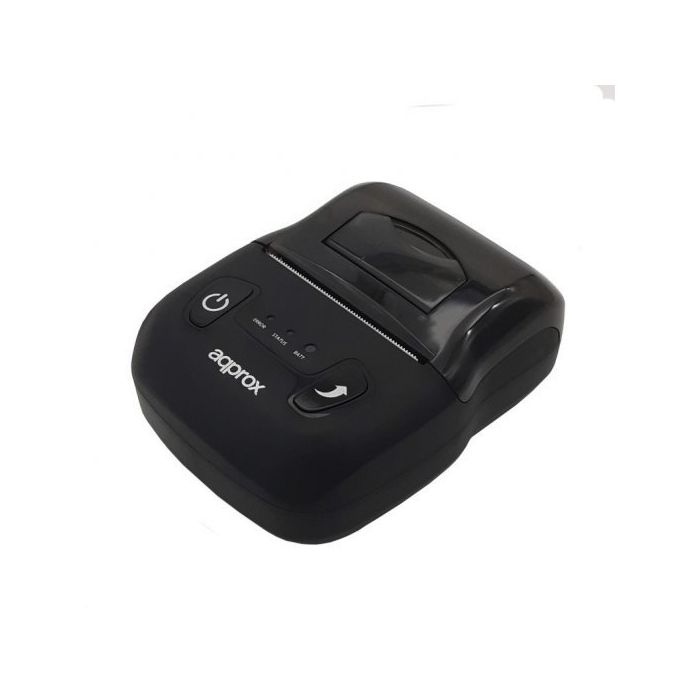 Approx Impresora Termica de Recibos Portatil - Bluetooth, RS-232, USB - Resolucion 203dpi - Velocidad 80mm/s - Corte Manual
