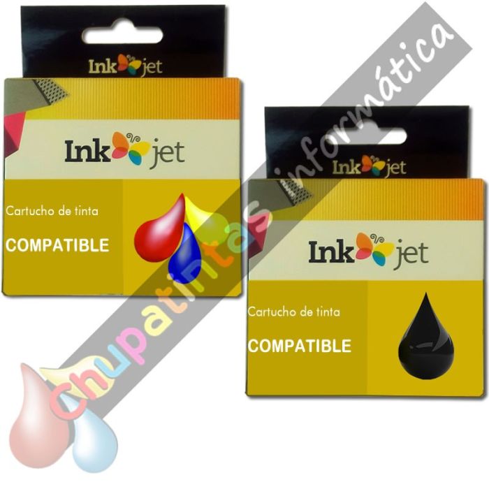 HP 901XL Pack de 2 Cartuchos de Tinta Remanufacturados-2