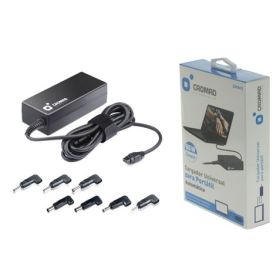 Cromad Cargador Universal Automatico para Portatil 65W - 8 Conectores Diferentes