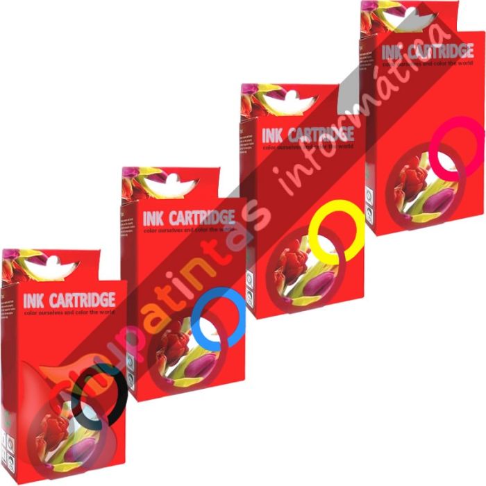 HP 953XL Pack de 4 Cartuchos de Tinta Genéricos-2